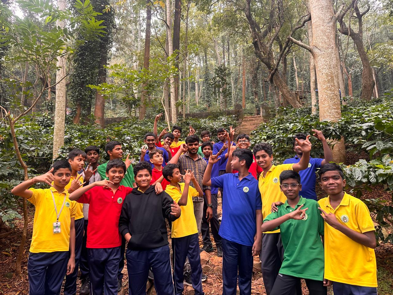 School Picnic to Araku Valley - Classes 8th and 9th