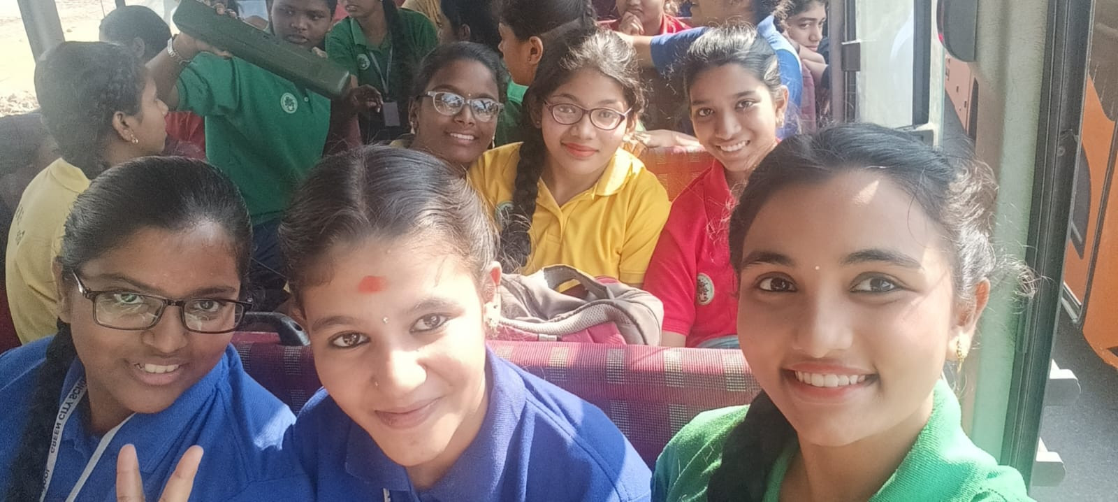 Class 10's Fun in the Waves: A Splashing Good Time