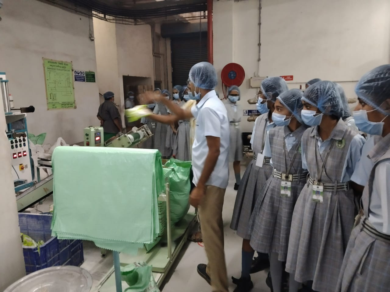 Class 9 - Educational Field Trip to Harmony Foods Pvt. Ltd