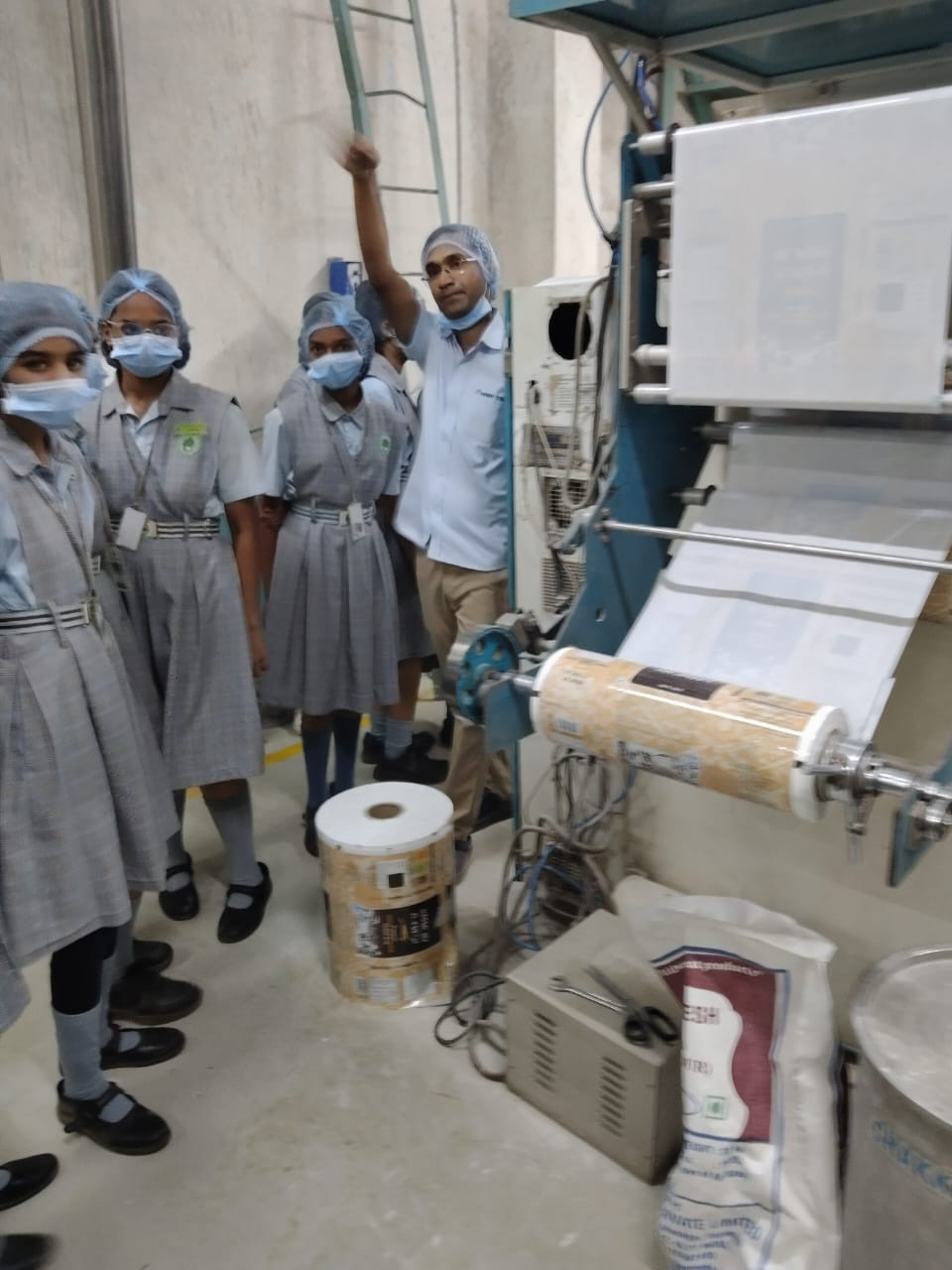 Class 9 - Educational Field Trip to Harmony Foods Pvt. Ltd