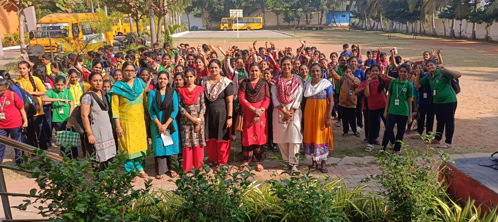 Picnic at Water World, Akkayapalem Classes 6th & 7th