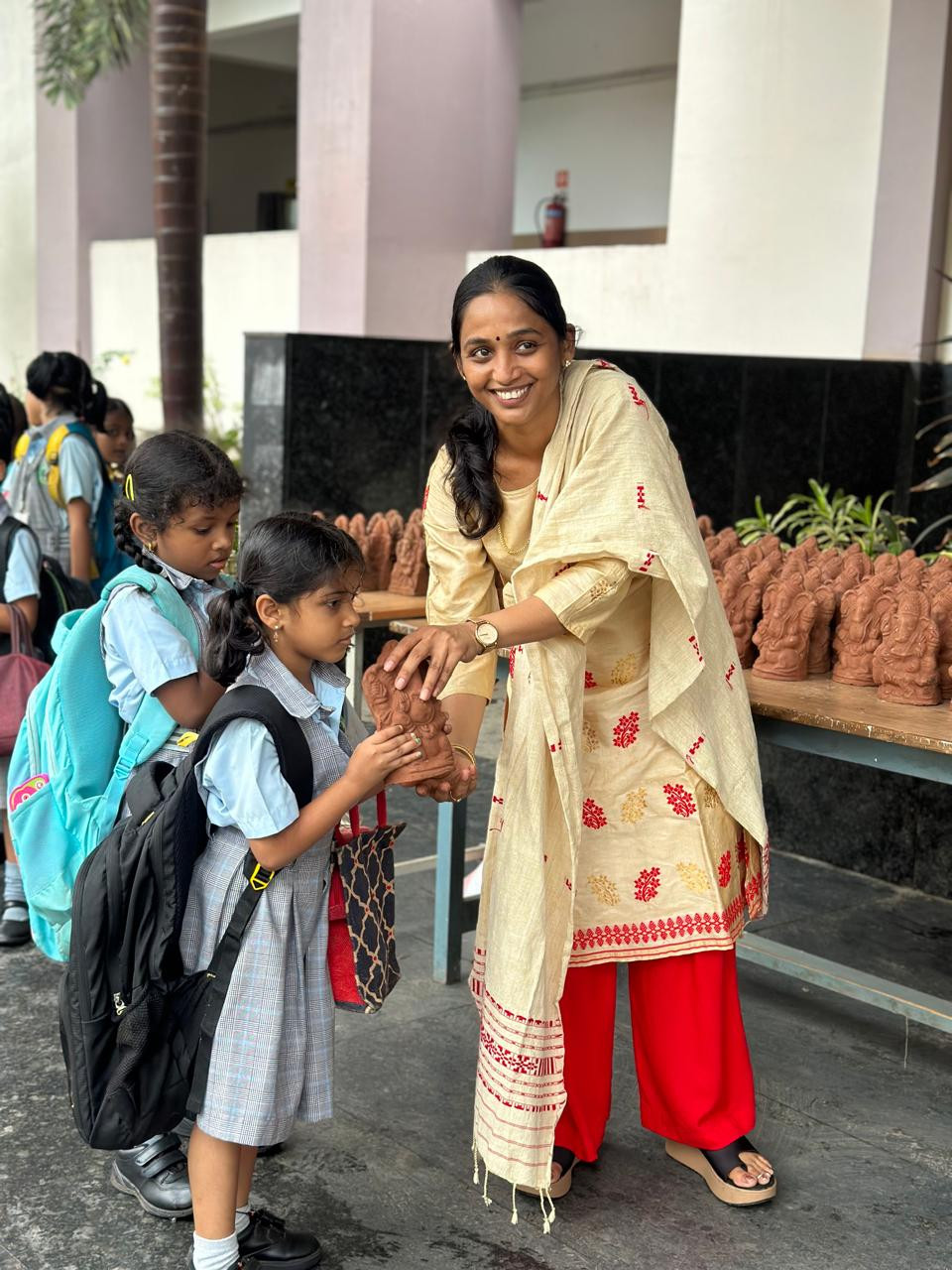 Clay Ganesha Distribution