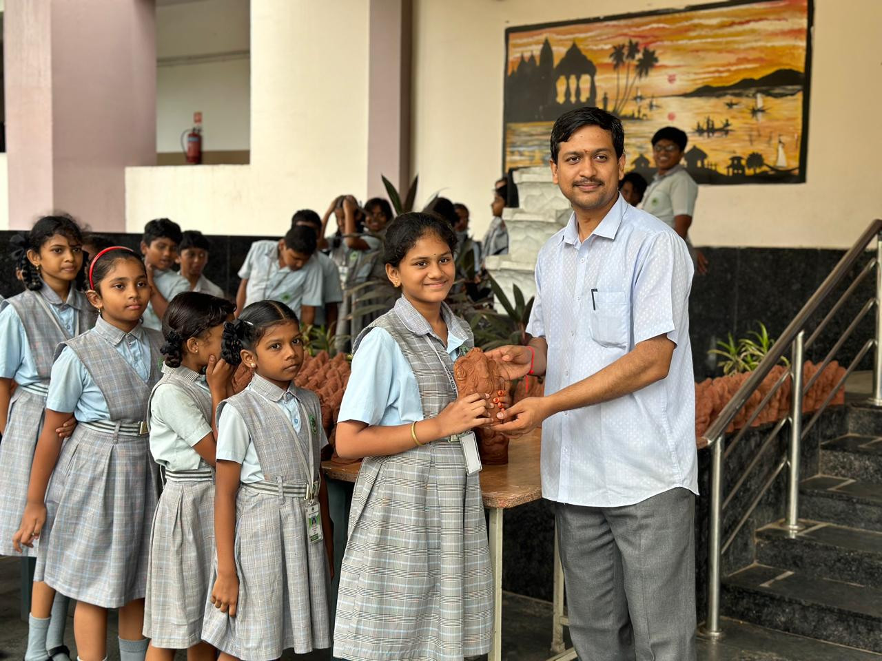 Clay Ganesha Distribution