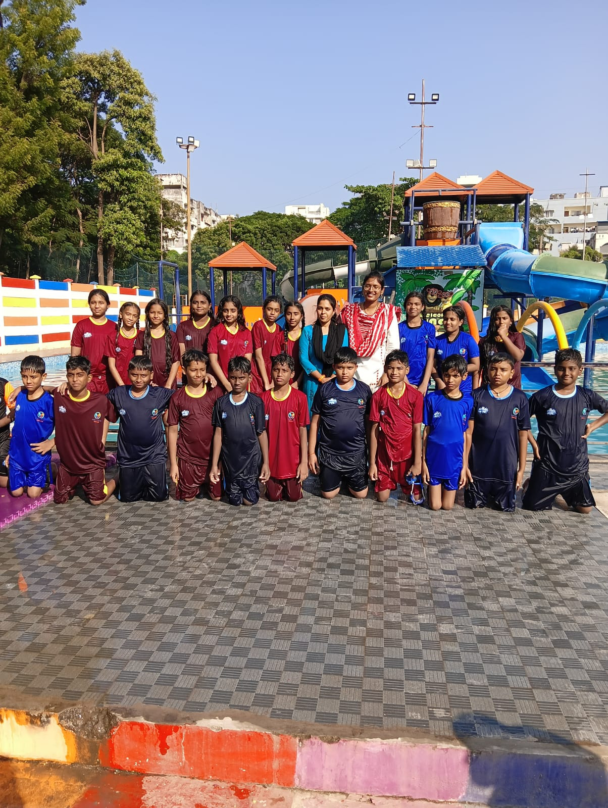 Picnic at Water World, Akkayapalem Classes 6th & 7th