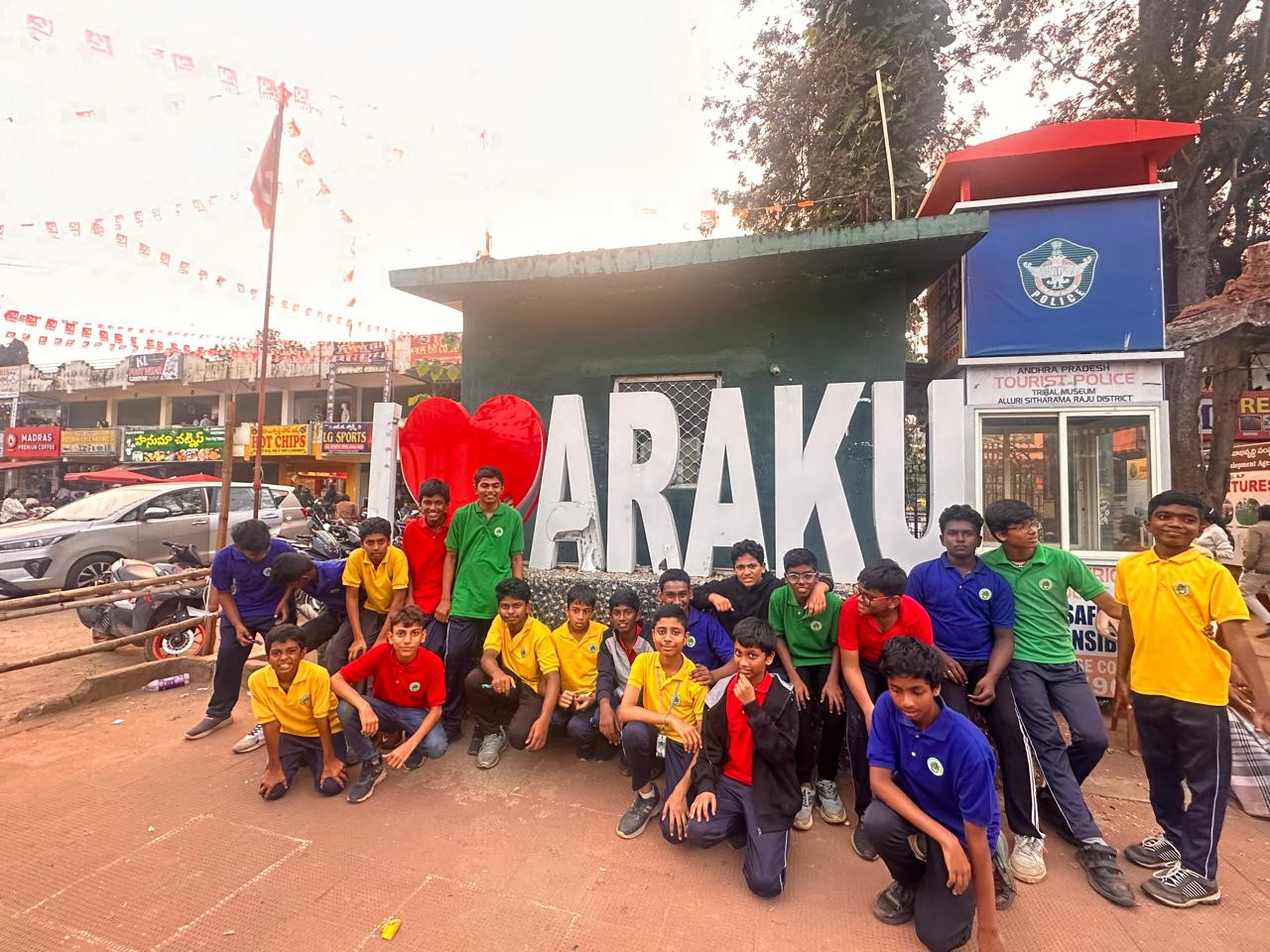 School Picnic to Araku Valley - Classes 8th and 9th