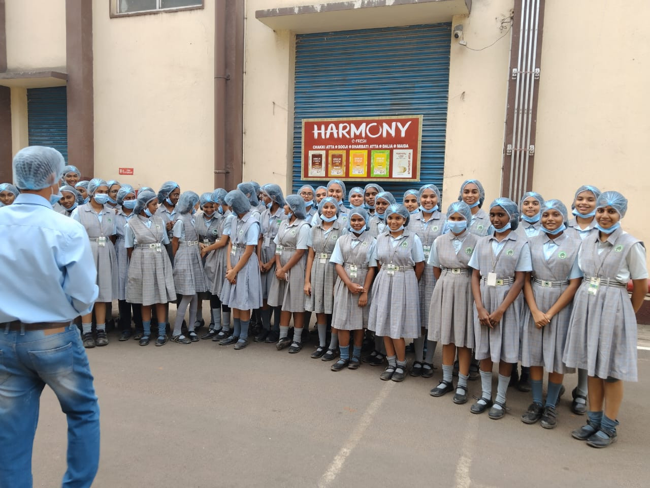 Class 9 - Educational Field Trip to Harmony Foods Pvt. Ltd
