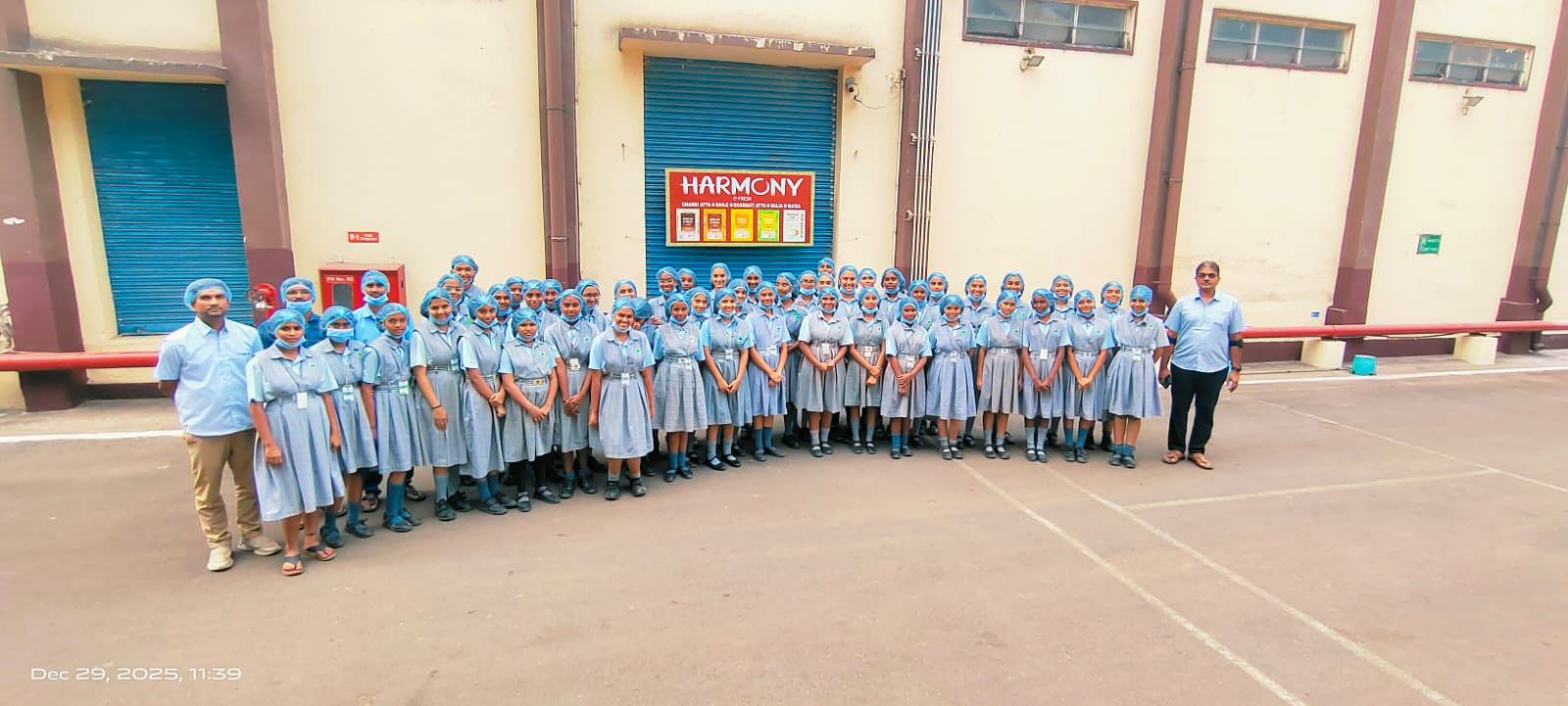 Class 9 - Educational Field Trip to Harmony Foods Pvt. Ltd