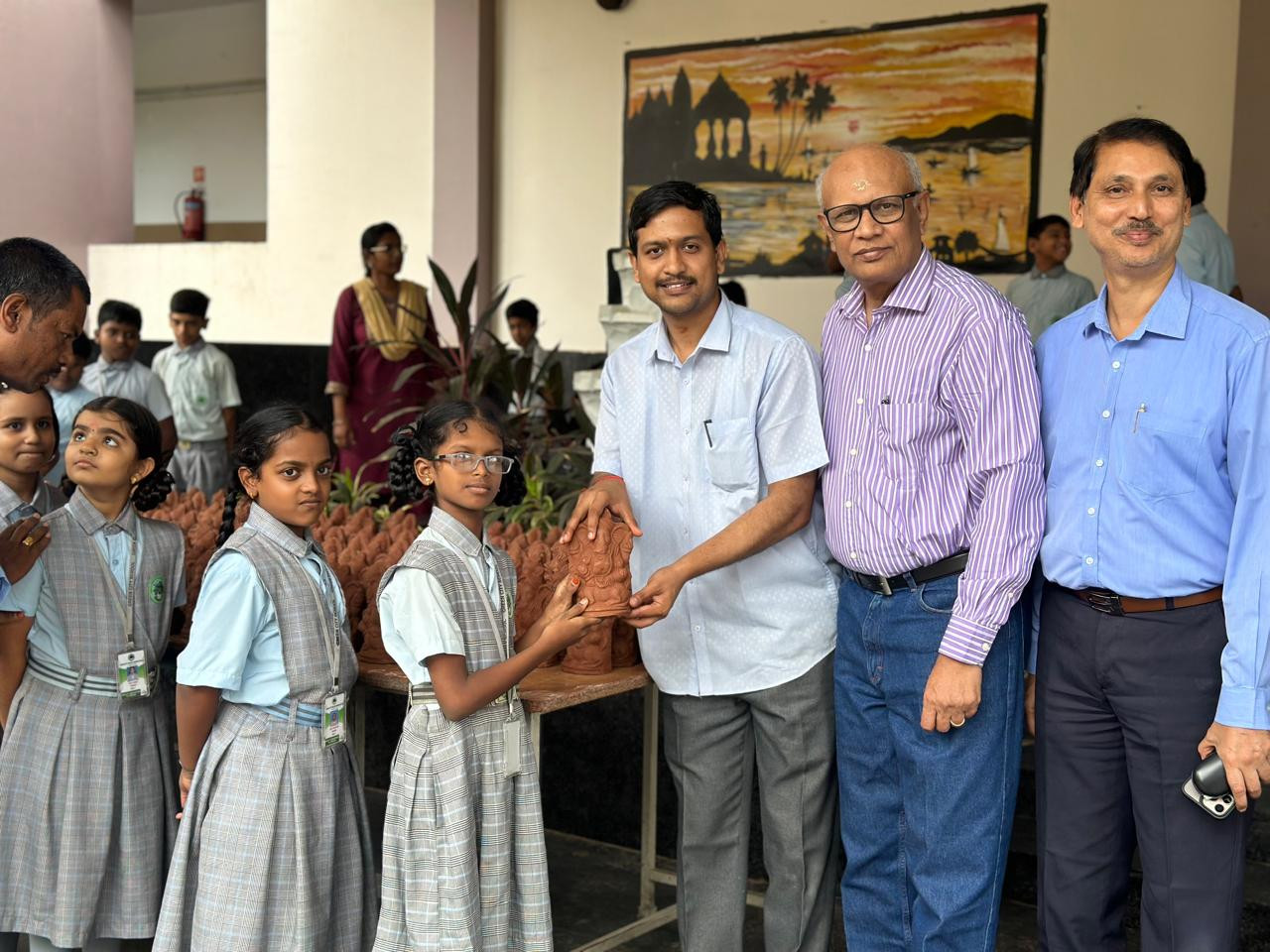 Clay Ganesha Distribution