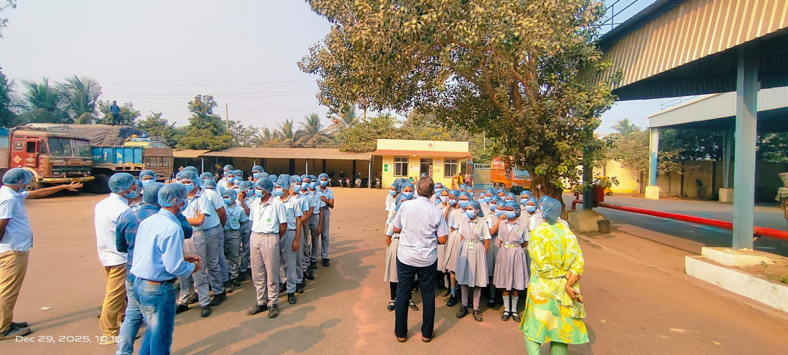 Class 9 - Educational Field Trip to Harmony Foods Pvt. Ltd